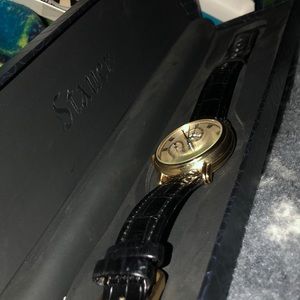 Stauer gold watch